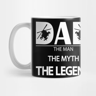 Gun Pilot - Dad, The Man, The Myth, The Legend Mug